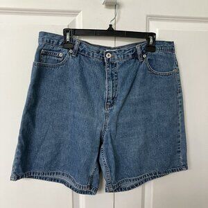 Y2K Northern Reflections Jean Shorts Womens 16 Denim Festival